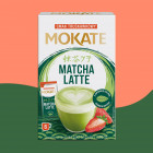 Matcha latte Mokate o smaku Truskawkowym 84 g