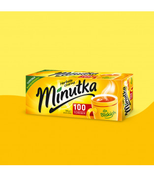 Minutka Black Tea, 100 bags