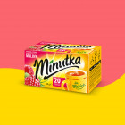 Herbata czarna Minutka o smaku maliny 20 torebek Herbata czarna Minutka o smaku maliny 20 torebek