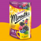 Herbatka owocowa Minutka z jeżyną, jagódkami i maliną 32 torebki Herbatka owocowa Minutka z jeżyną, jagódkami i maliną 32 torebki