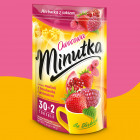 Herbatka owocowa Minutka z malinką, truskawką i granatem 32 torebki Herbatka owocowa Minutka z malinką, truskawką i granatem 32 torebki