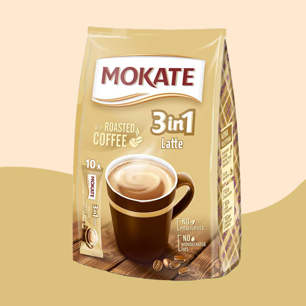 Napój Kawowy 3w1 Mokate Latte 10 saszetek