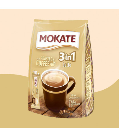 Napój Kawowy 3w1 Mokate Latte 10 saszetek