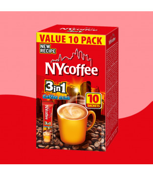KAWA NYC 3-in-1 Instant Coffee, Classic Flavour