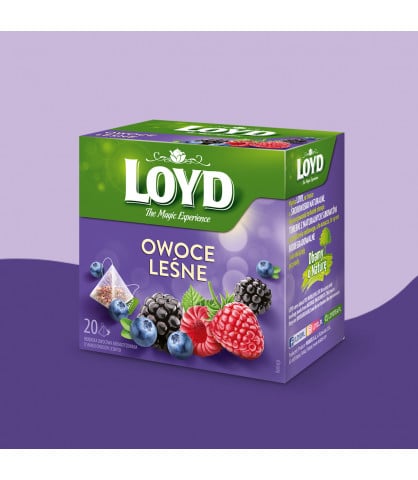 Herbatka owocowa Loyd Owoce Leśne 20 torebek