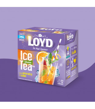 Loyd Orange and Sage Iced Tea, 12 bags