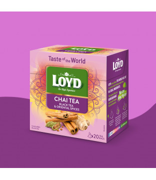 Herbata czarna Loyd Taste of The World Chai Tea 20 torebek