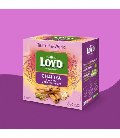 Herbata czarna Loyd Taste of The World Chai Tea 20 torebek