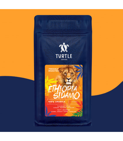 Kawa ziarnista, świeżo palona Ethiopia Sidamo - 1kg