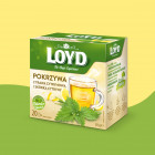 Herbatka ziołowa Loyd Pokrzywa z trawą cytrynową i skórką cytryny 20 torebek Herbatka ziołowa Loyd Pokrzywa z trawą cytrynową i skórką cytryny 20 torebek