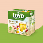 Herbatka ziołowa Loyd Rumianek z dziką różą 20 torebek Herbatka ziołowa Loyd Rumianek z dziką różą 20 torebek