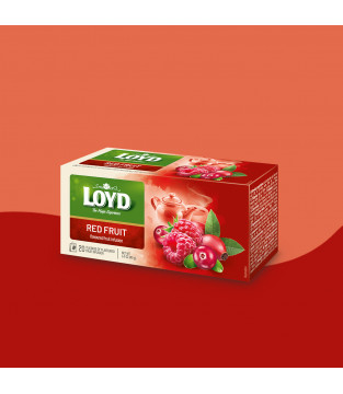 Loyd Red Fruits Fruit Tea, 20 bags