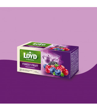 Herbatka owocowa Loyd Owoce leśne 20 torebek
