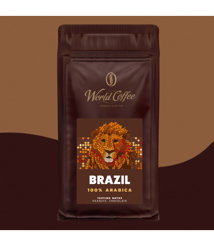 Kawa Ziarnista World Coffe Brazylia 1kg