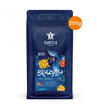 Kawa ziarnista, świeżo palona Brazylia - 200g