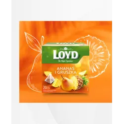 Loyd Pineapple and Pear Fruit Tea, 20 bags