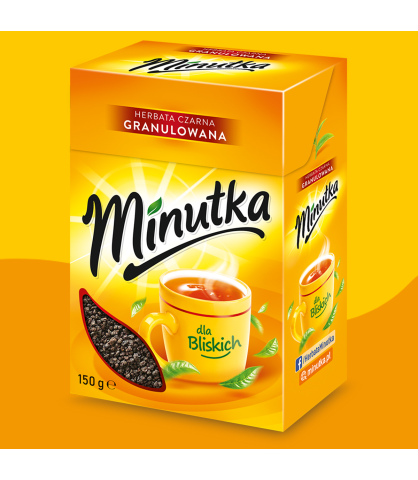 Herbata Czarna Granulowana Minutka 150g