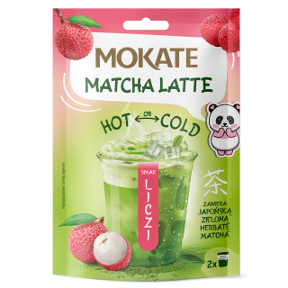 MATCHA LATTE WITH LICHI FLAVOUR 40G