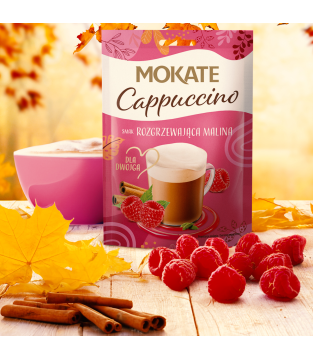 CAPPUCCINO ROZGRZEWAJĄCA MALINA 40G