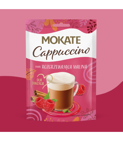 CAPPUCCINO ROZGRZEWAJĄCA MALINA 40G