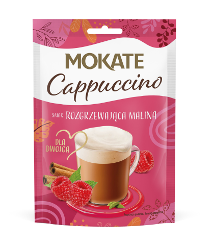 CAPPUCCINO ROZGRZEWAJĄCA MALINA 40G