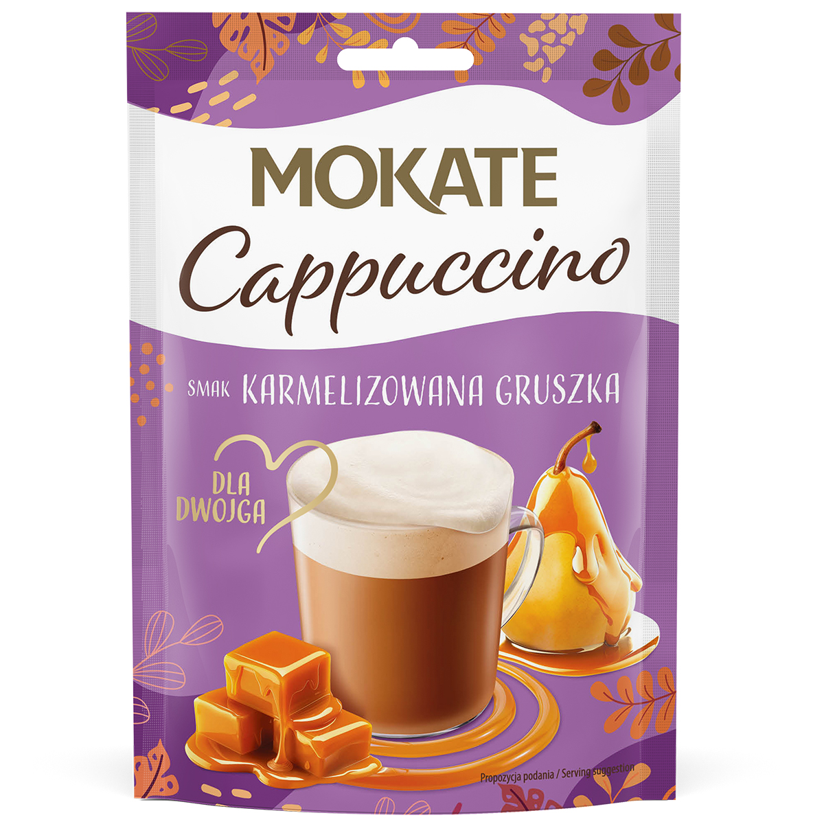 CAPPUCCINO KARMELIZOWANA GRUSZKA 40G