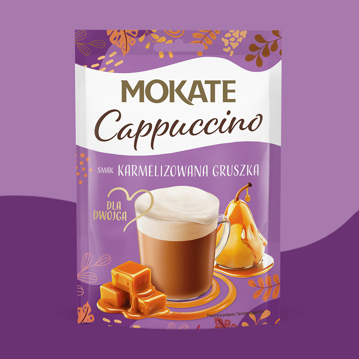 CAPPUCCINO KARMELIZOWANA GRUSZKA 40G