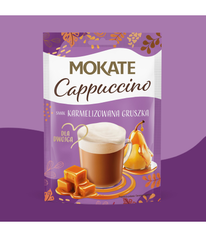 CAPPUCCINO KARMELIZOWANA GRUSZKA 40G