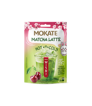 CHERRY-FLAVOURED MATCHA LATTE 40G