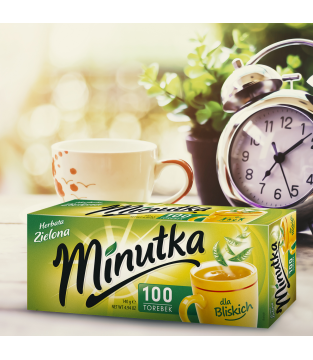 Minutka herbata zielona 100 torebek