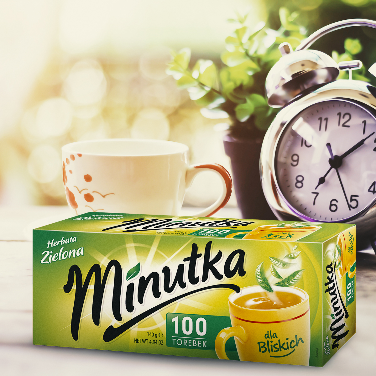 Minutka herbata zielona 100 torebek