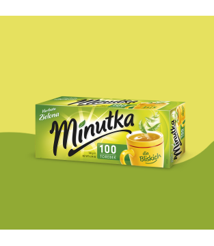 Minutka herbata zielona 100 torebek