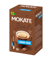 Mokate Mix 3w1 Brown Sugar: Klasyczny Smak z brązowym cukrem 16 saszetek