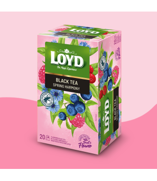 SPRING HARMONY FLAVOURED BLACK TEA – 20 TEABAGS