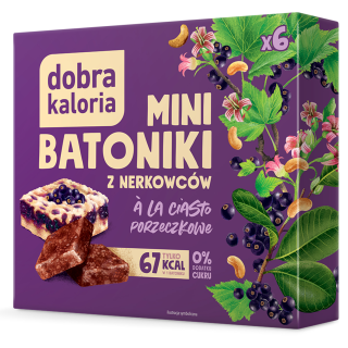 Mini Batoniki o smaku ciasta porzeczkowego