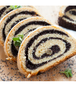 Mini Poppy Seed Cake Bars