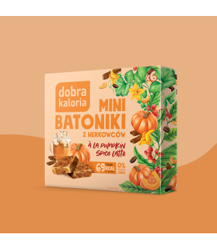 Mini bars with a Pumpkin Spice Latte flavour