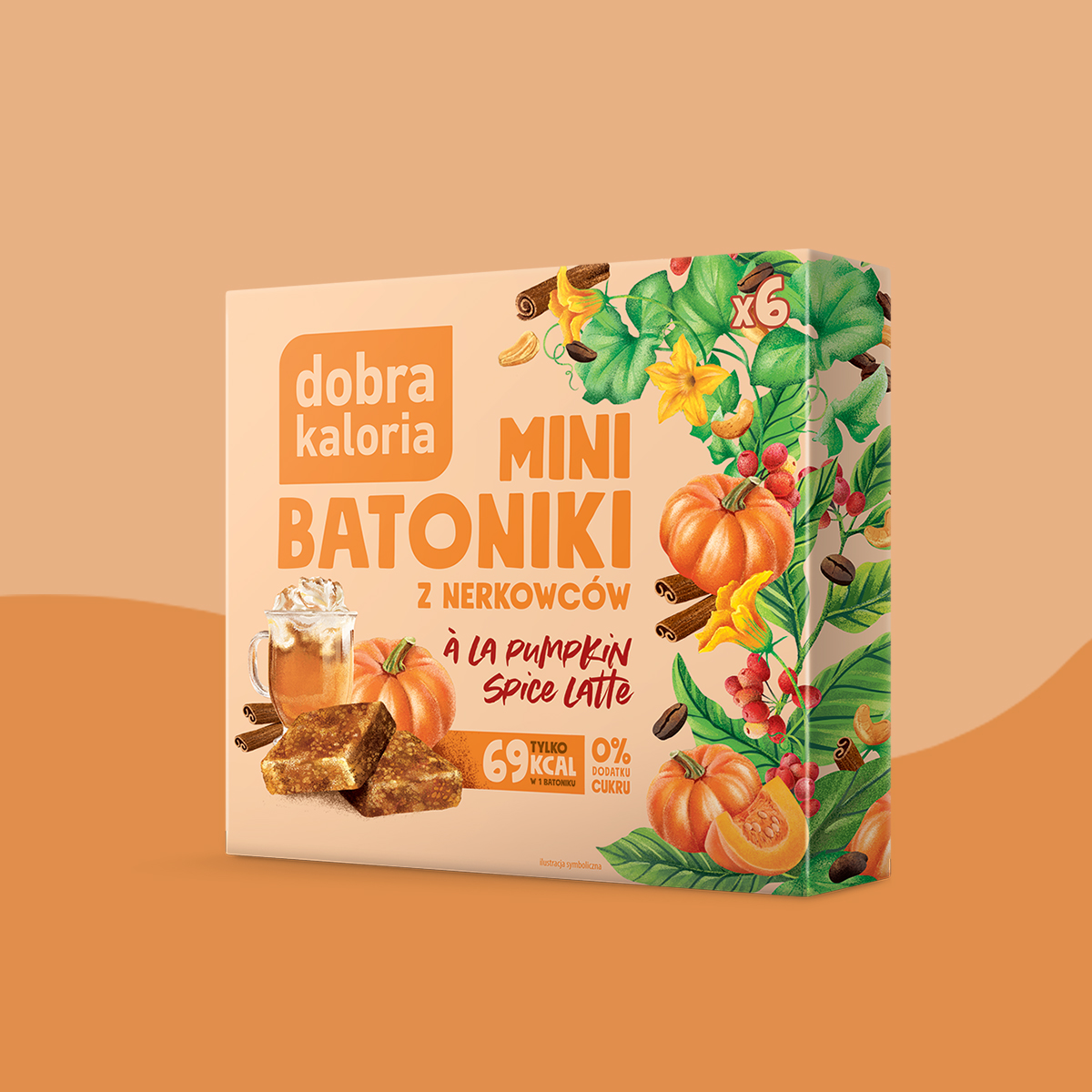 Mini bars with a Pumpkin Spice Latte flavour