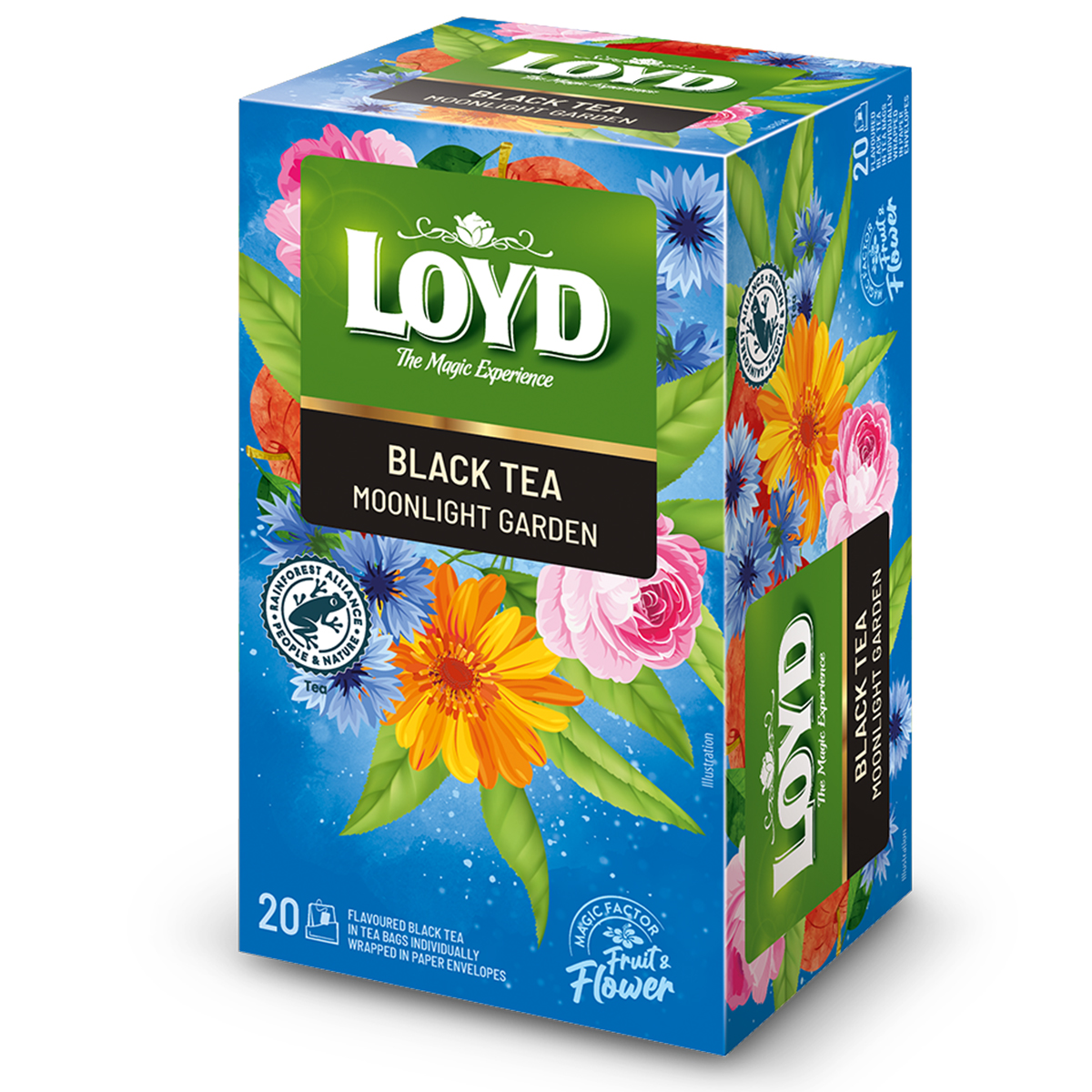 HERBATA CZARNA AROMATYZOWANA MOONLIGHT GARDEN