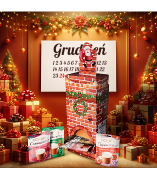 Advent Calendar: 24 sachets of Cappuccino and Coffee Drinks