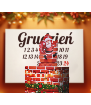 Kalendarz Adwentowy 24 saszetki Cappuccino i Napoje Kawowe