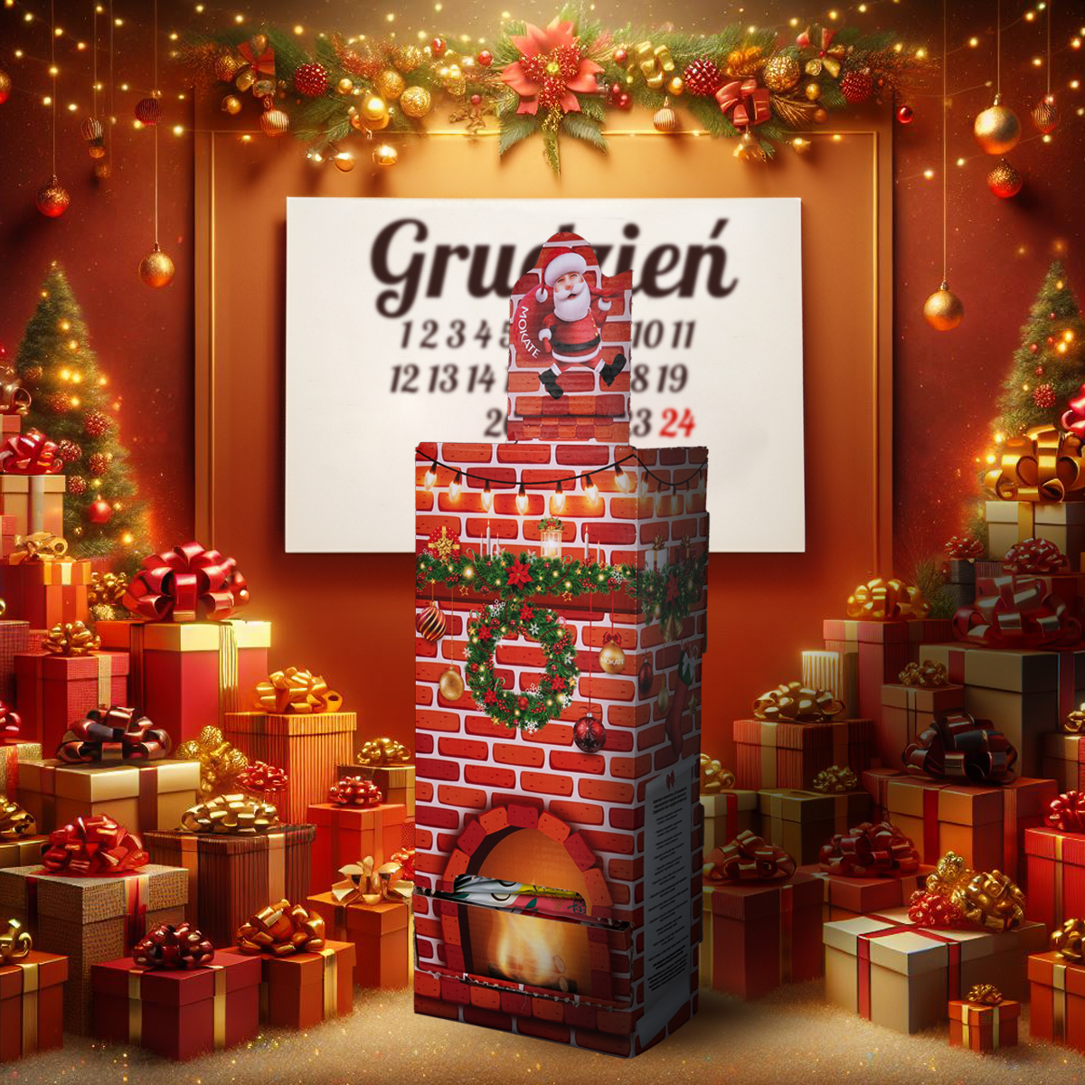 Advent Calendar: 24 sachets of Cappuccino and Coffee Drinks