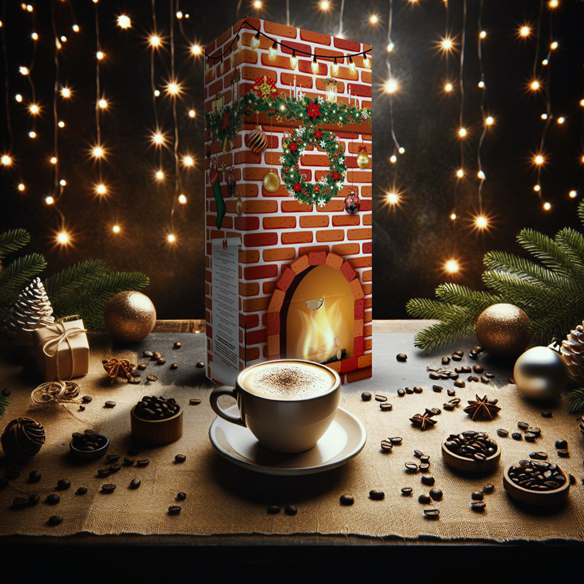 Advent Calendar: 24 sachets of Cappuccino and Coffee Drinks