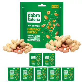 MINI CRUNCHY NUT BARS 108G DOYPACK