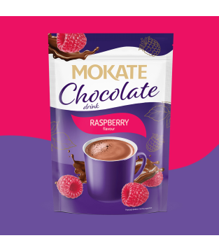 NAPÓJ CZEKOLADOWY MOKATE O SMAKU MALINOWYM 120 G