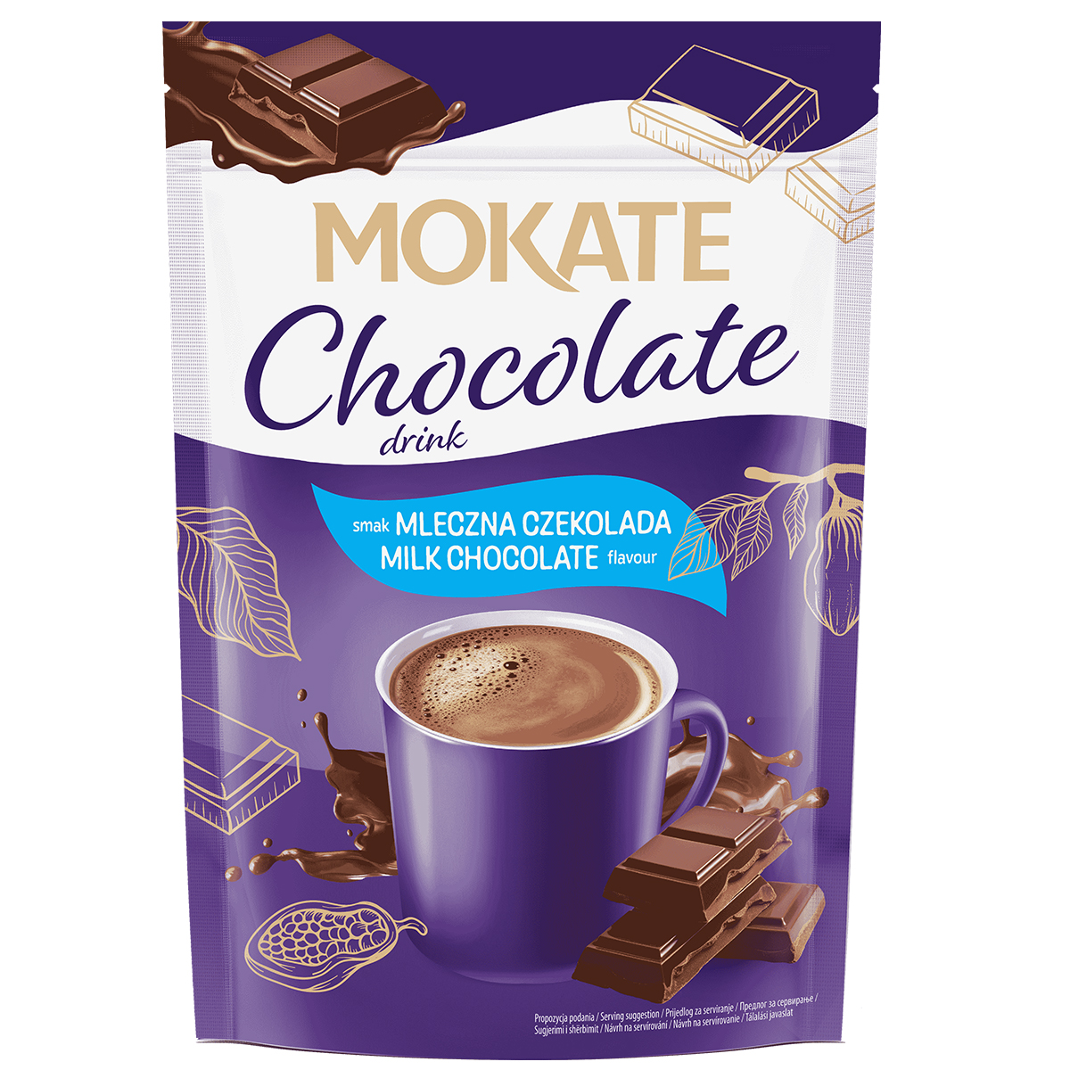 NAPÓJ CZEKOLADOWY MOKATE O SMAKU MLECZNEJ CZEKOLADY 120G