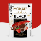 NAPÓJ O SMAKU CIEMNEJ CZEKOLADY Z TRUSKAWKĄ 40G BLACK