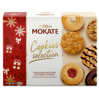 Cookies Selection Mokate 260 g