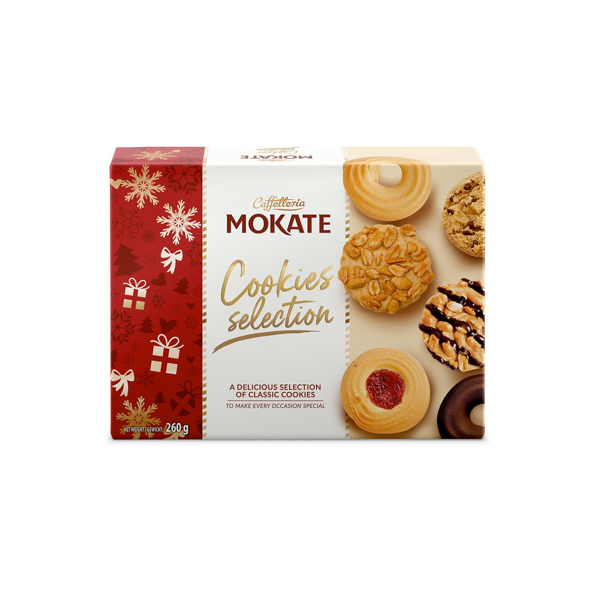 Cookies Selection Mokate 260 g