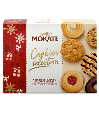 Cookies Selection Mokate 260 g